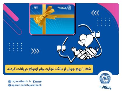 بانک تجارت همچنان پیشتاز در حمایت از جوانان ایرانی