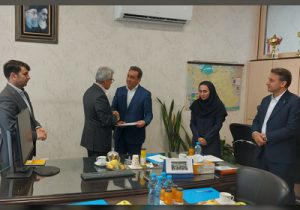 معارفه رئیس منطقه شرق ایران بانک اقتصادنوین