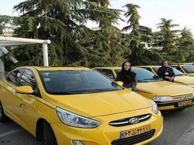تاکسی بانوان رسما آغاز به کار کرد؛ فعالیت بیش از ۱۳۰۰ تاکسیران زن