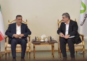 دیدار مدیرعامل بانک قرض‌الحسنه مهر ایران با سرپرست نهاد ریاست جمهوری