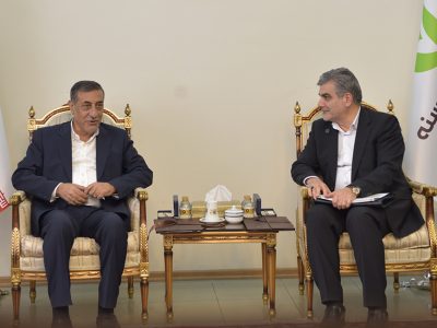 دیدار مدیرعامل بانک قرض‌الحسنه مهر ایران با سرپرست نهاد ریاست جمهوری