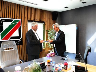 برگزاری مراسم تکریم و معارفه مدیر کل دفتر ترانزیت گمرک ایران