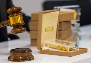 فروش ۷۸ کیلوگرم شمش طلا در حراج شماره ۱۲۸ مرکز مبادله ایران