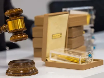 فروش ۷۸ کیلوگرم شمش طلا در حراج شماره ۱۲۸ مرکز مبادله ایران