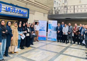 برگزاری جلسه هماندیشی نمایندگان شعبه کاشانی با محوریت تشریح جشنواره «اوج» بیمه رازی