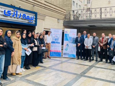 برگزاری جلسه هماندیشی نمایندگان شعبه کاشانی با محوریت تشریح جشنواره «اوج» بیمه رازی