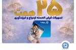 تسهیلات ازدواج و فرزندآوری بانک تجارت بالغ بر ۲۵ همت شد
