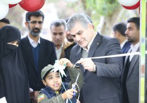 ساختمان جدید مدیریت شعب بانک قرض‌الحسنه مهر ایران در استان قم افتتاح شد