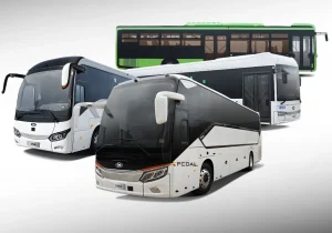 معرفی اتوبوس های مسافربری بهمن دیزل در نمایشگاه خودرو حمل و نقل تهران ۱۴۰۴