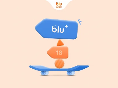 کاربران بلوجونیور با ورود به ۱۸ سالگی میتوانند حساب خود را به بلو منتقل کنند