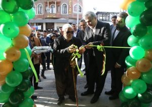 ساختمان جدید شعبه کشاورز بانک مهر ایران در سنندج افتتاح شد