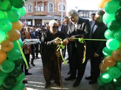 ساختمان جدید شعبه کشاورز بانک مهر ایران در سنندج افتتاح شد