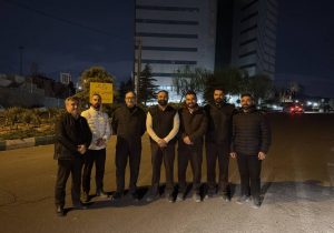 بازدید شبانه دکتر پرتوافکنان عضو هیات مدیره از ساختمان‌ ستادی بانک سپه