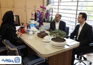 بازدید مدیرعامل بانک تجارت از شعب تهران در اولین روزهای کاری سال ۱۴۰۵